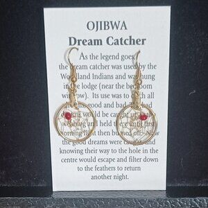 Native American Dream Catcher Earrings